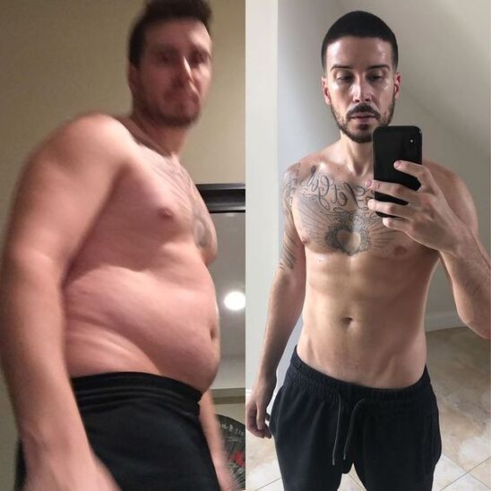 Keto Matcha Treatment Before and After